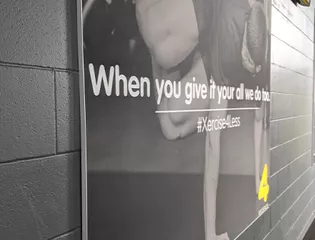 Fabric Banners example